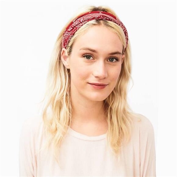 12 Pack Headbands for Women Boho Printed Non Slip Hair Band Sport Yoga Running - Picture 3 of 8